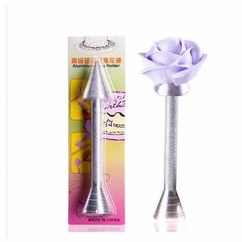 极速1PC Pastry Sticks Roses xFlower Holder Decoration Baking