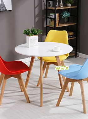 极速Nordic dining chairs, solid wood feet, bUeech wood
