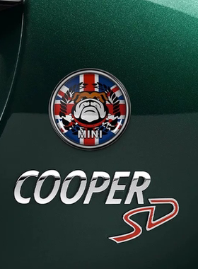 迷你 MINI COOPER金属改装标F56F60个性米字旗车身标志装饰贴