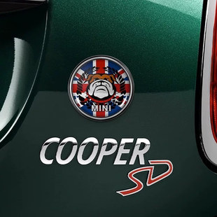 米字旗车身标志装 迷你 标F56F60个性 COOPER金属改装 饰贴 MINI