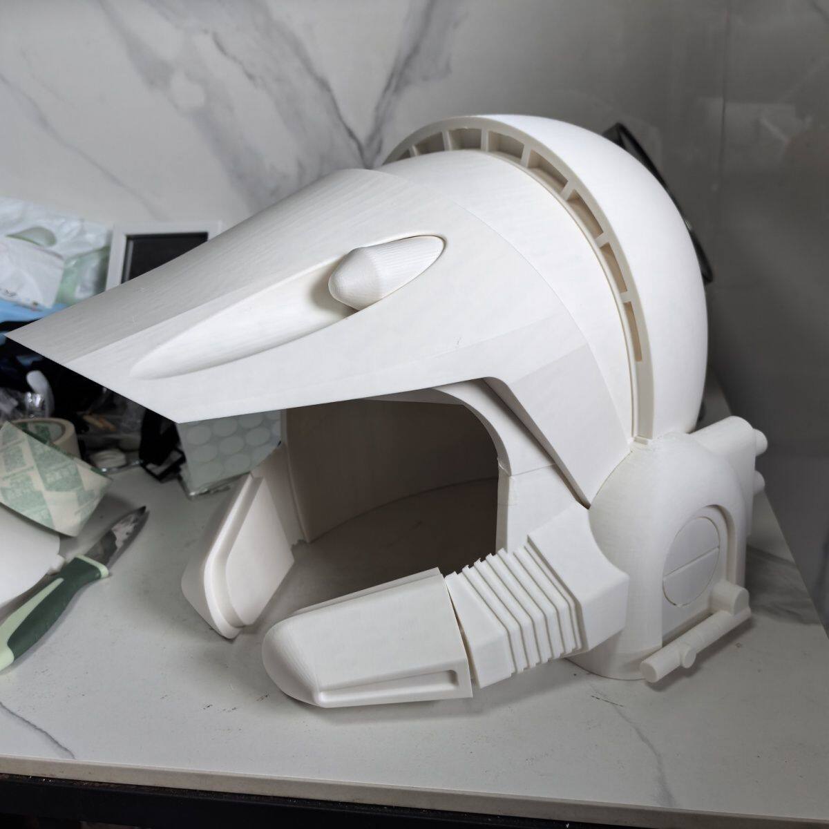 迪迦奥特曼 胜利队 GUTS头盔 大古cosplay道具3d打印