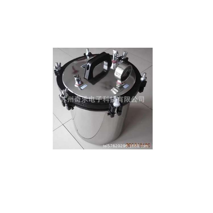 ZY-280A不锈钢高压灭菌锅24L18L手提式高压蒸汽灭菌器