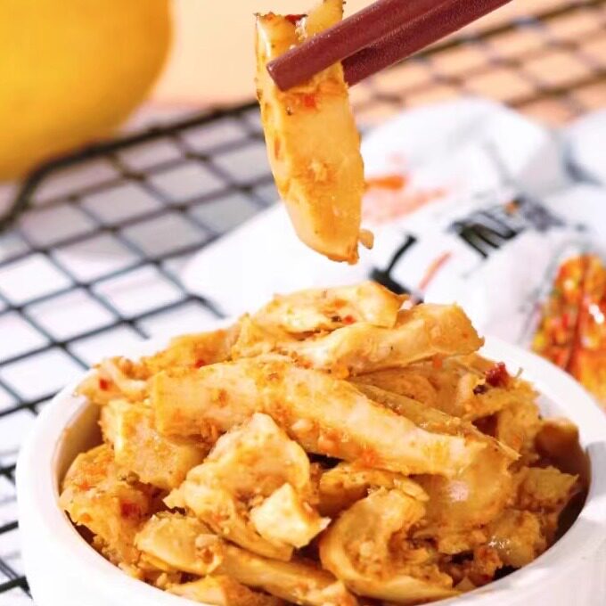 【牛板筋】蓝旗人家牛板筋牛肉筋香辣味烧烤味内蒙古锡盟特产包邮