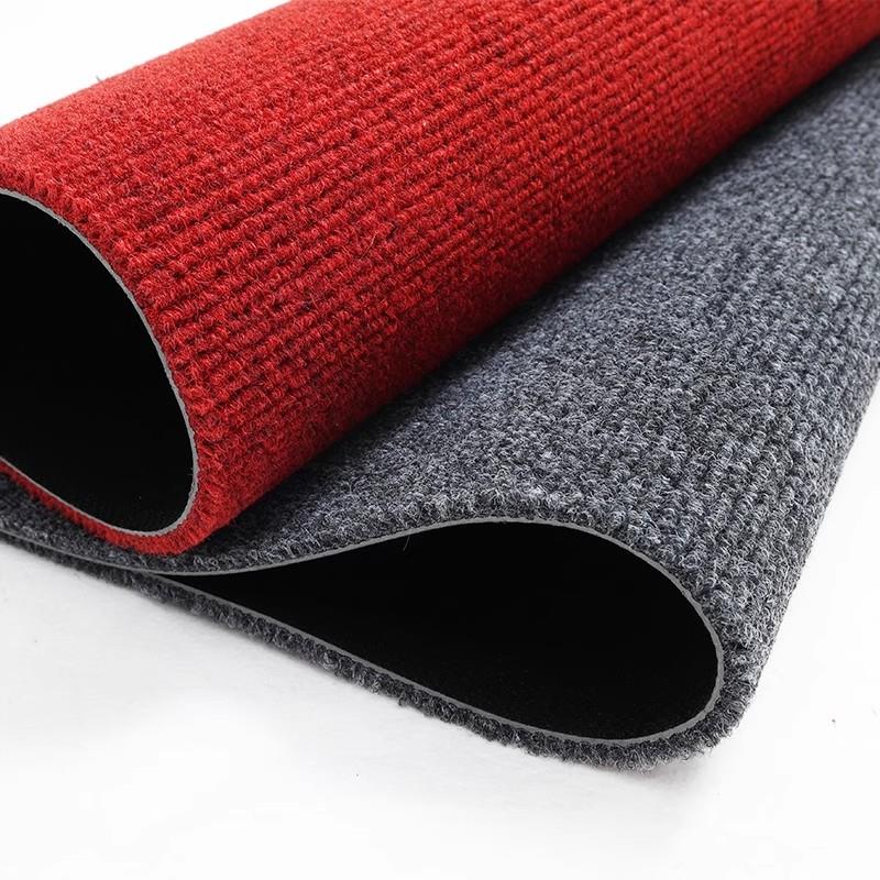 特厚地垫门垫加厚商铺别墅门口酒店条纹地毯防滑可裁剪定制商用毯