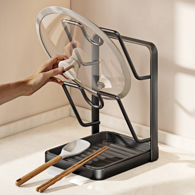 锅盖架台面多功能收纳置物架