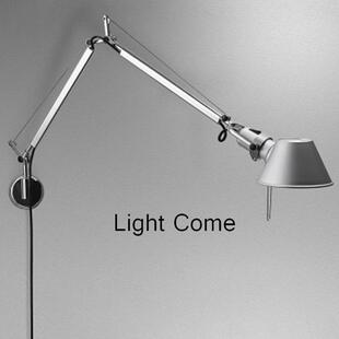 Artemide Tolomeo机械壁灯设计师北欧简约伸缩卧室床头阅读摇臂灯