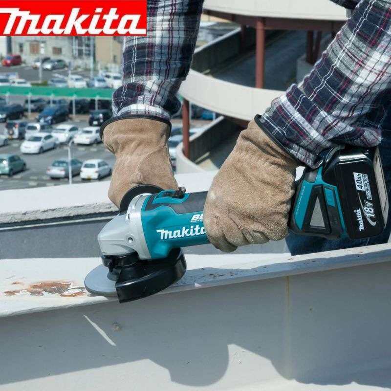 Makita/牧田DGA504/Z/TJ/STJ无刷充电角磨机125mm18V锂电工具