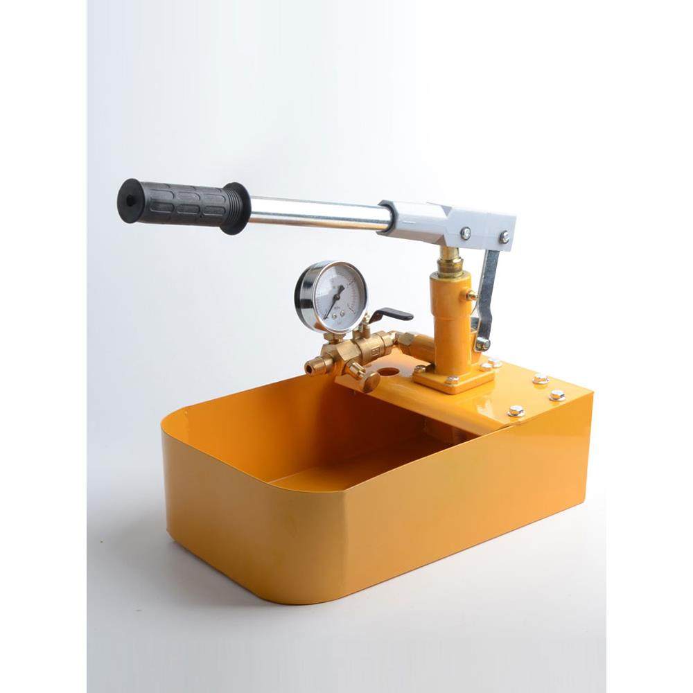 手动试压泵加厚全铜打压机管道ppr水管打压器手提式地暖压力测压