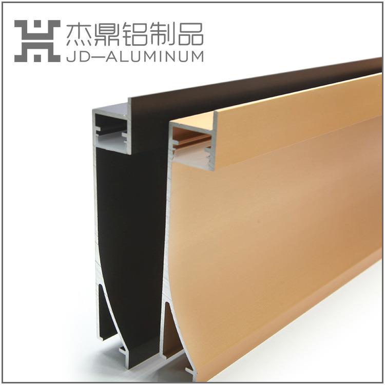 led线条灯铝槽外壳套件 16*90地脚线铝合金踢脚线硬灯条灯饰照明