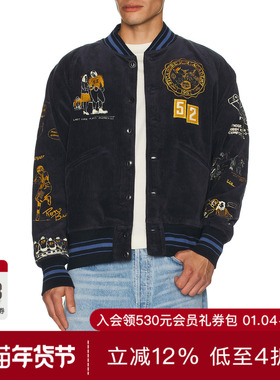 Samuel Zelig 学院风夹克 休闲时尚潮流男REVOLVE  蓝色冬季保暖