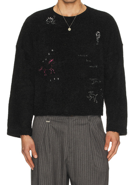 Jungles IMPULSES 毛衣 休闲时尚潮流男REVOLVE  黑色