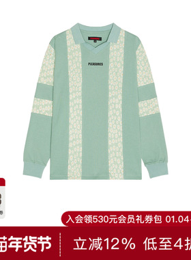 Pleasures SOUNDS 橄榄球风POLO衫 休闲时尚潮流男REVOLVE  绿色