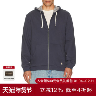 Marine Layer RELAXED CLOUD 9 全拉链连帽衫 REVOLVE潮冬季保暖