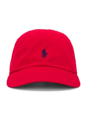 Polo Ralph Lauren斜纹面料RL2000红色 刺绣棒球帽REVOLVE
