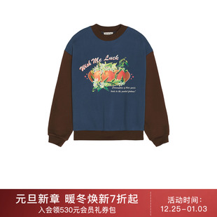 毛衣 Luck 休闲时尚 潮流男REVOLVE Brown Wish Blue