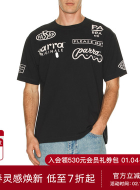 By Parra MEDIA TRAINING T恤 休闲时尚潮流男REVOLVE  黑色