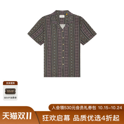 Critical SlideTRADER 衬衫 休闲时尚潮流男REVOLVE  黑色