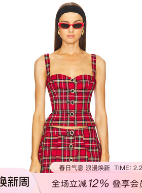 MAJORELLE SHANE 上装 休闲时尚潮流REVOLVE  红色