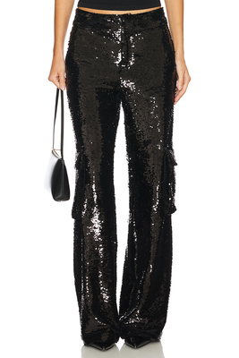 [春夏新品]Lovers and Friends CODI 长裤黑色美式休闲风REVOLVE