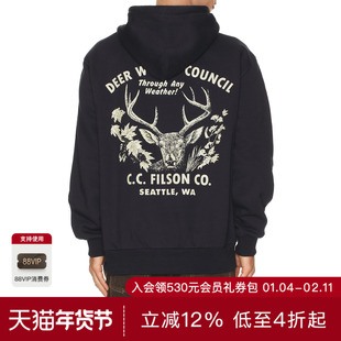 Filson PROSPECTOR 连帽衫 休闲时尚潮流男REVOLVE 藏青冬季保暖
