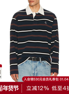 Le Pre 长袖橄榄球衫 休闲时尚潮流男REVOLVE  蓝色