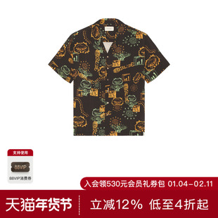 Critical Slide MADNESS 衬衫 休闲时尚潮流男REVOLVE  黑色