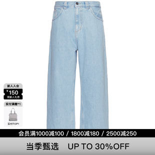 丹宁风男装 Carhartt 浅蓝色 WIP水洗直筒工装 REVOLVE 牛仔裤