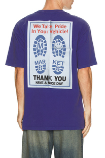 RIDE T恤 Market 潮流男REVOLVE 休闲时尚 蓝色 PRIDE