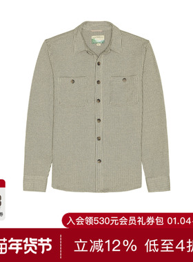 Marine Layer PACIFICA 衬衫 休闲时尚潮流男REVOLVE  仿旧