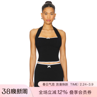 MAJORELLE MORIAH 上装 休闲时尚潮流REVOLVE  黑色