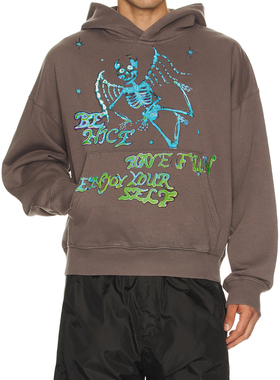 Jungles ENJOY 连帽衫 休闲时尚潮流男REVOLVE  仿旧