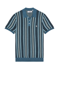 STRIPE VERTICAL POLO 衫 潮流男REVOL Original 休闲时尚 Penguin