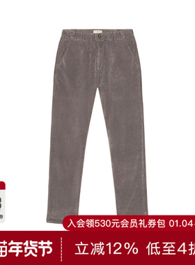 Marine Layer SATURDAY 斜纹棉布裤 休闲时尚潮流男REVOLVE  仿旧