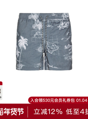 Rails LA BREA 游泳短裤 休闲时尚潮流男REVOLVE  黑色