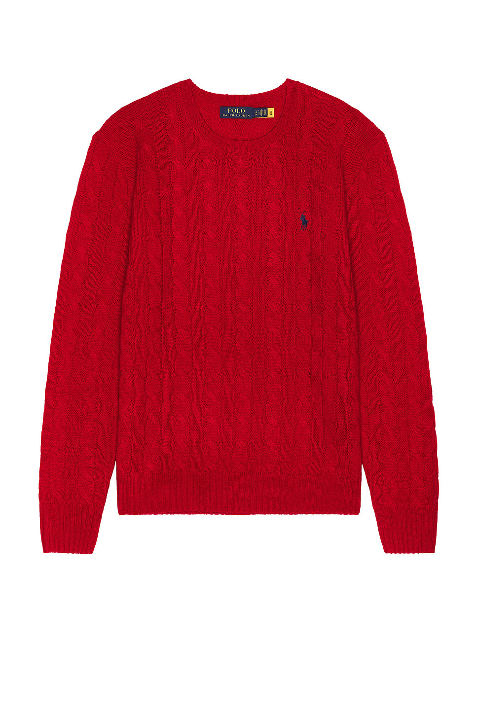 [秋冬新品]Polo Ralph Lauren绞花针织衫圆领套头毛衣衫REVOLVE