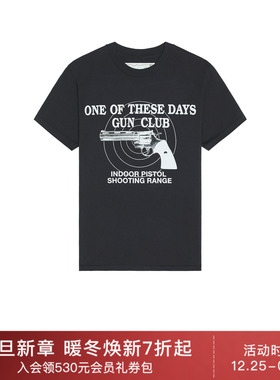 ONE OF THESE DAYS GUN CLUB T恤 休闲时尚潮流男REVOLVE  黑色