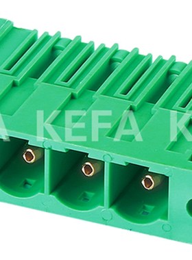 65A大电流插拔式PCB接线端子KF2EDGSKM-10.16mm[2P-12P]固定孔头