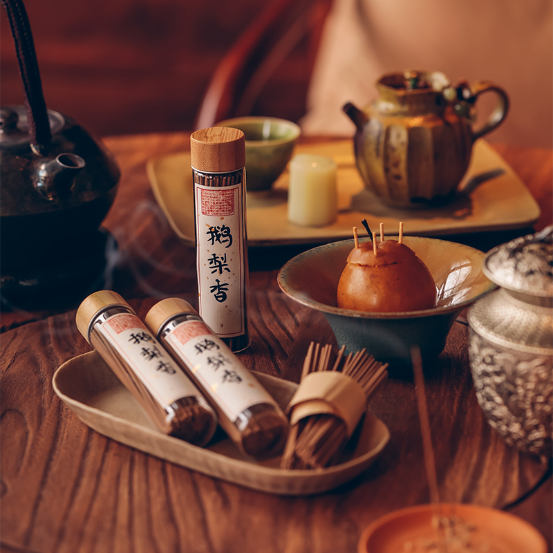 鹅梨帐中香送插香片 舒缓疲劳压力  茶室 书房 卧室 香薰条