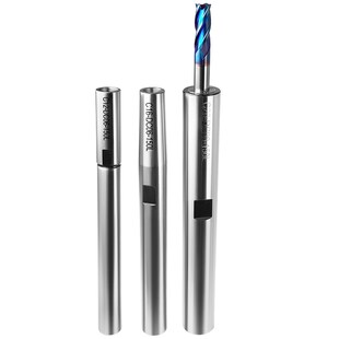 数控高精后拉式延长杆C10/12/16/20深腔加工抗震铣刀小径加长杆