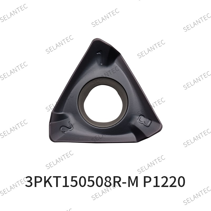 快进给铣刀c片3PKT060308/100408/150508R-M通装特固克钢件不锈钢