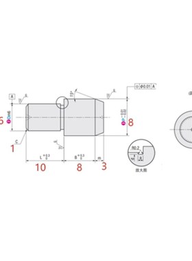 定位销 大头销 菱形销 台阶销 JPBB JPDB 锥角型 球面型JPQB JPQD