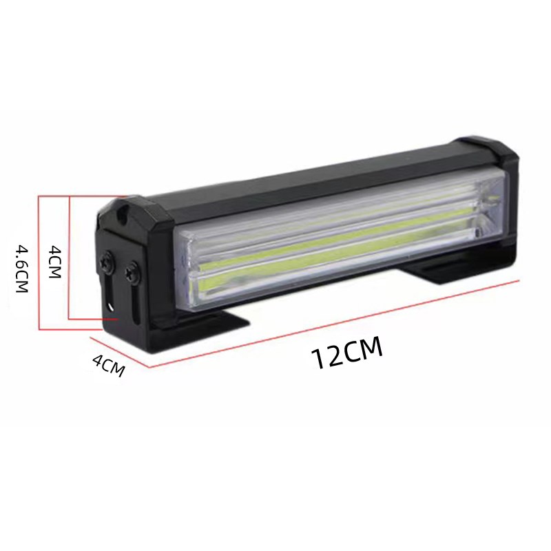 中网爆闪灯粉色COB车顶行李架开道频闪警示提示领航飞机灯12V-24V