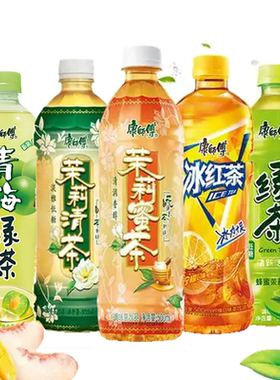 康师傅冰红茶饮料康师傅茶系列饮料蜜茶绿茶冰糖雪梨整箱500ml