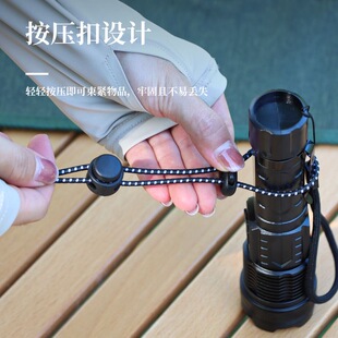 登山杖防丢背包固定弹力绳外挂扣固定扣捆绑绳防丢扣户外爬山神器