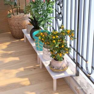 窗台延伸板阳台加宽花架垫板超窄台面延长置物架台沿架子增宽