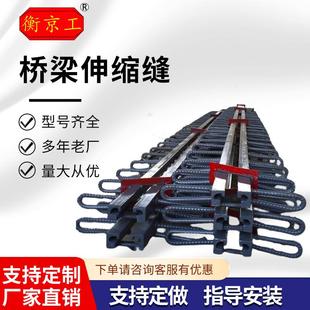 公路桥梁伸缩缝c40毛勒型异型钢板伸缩缝160型模数式 置 伸缩缝装