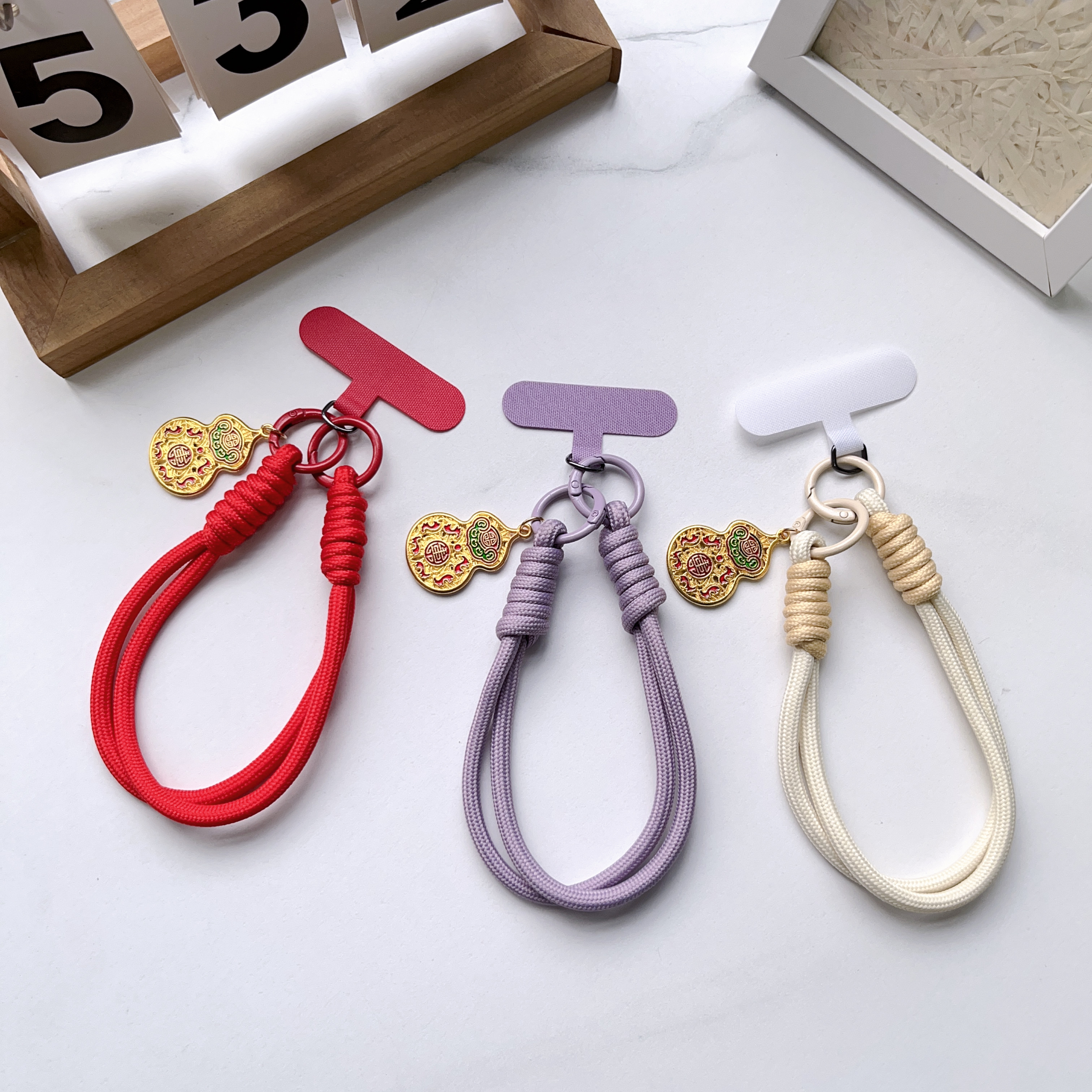 高乐多创意葫芦挂件编织手绳挂绳