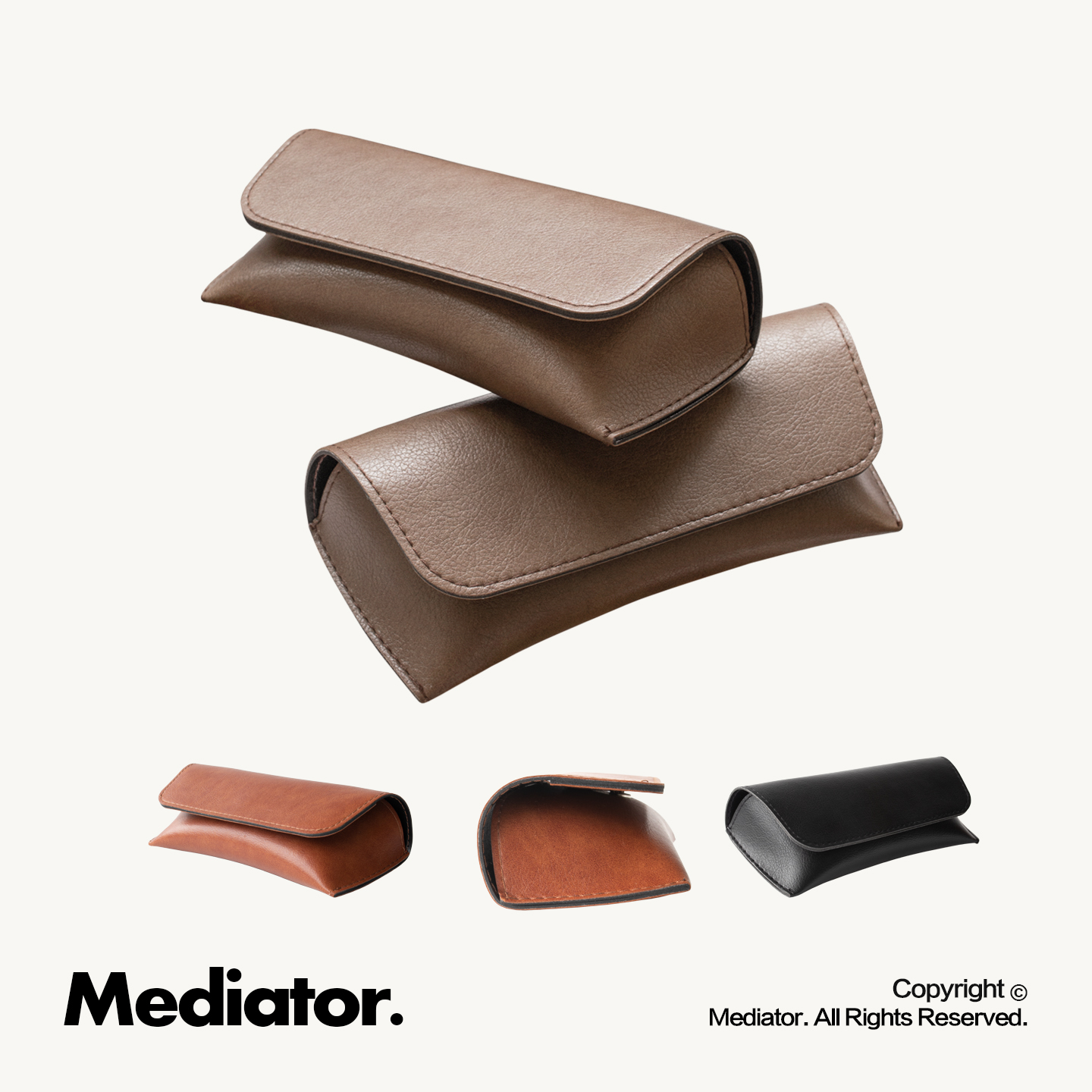 眼镜盒女生高颜值防压高级感轻奢便携ins风大号太阳镜学生新款