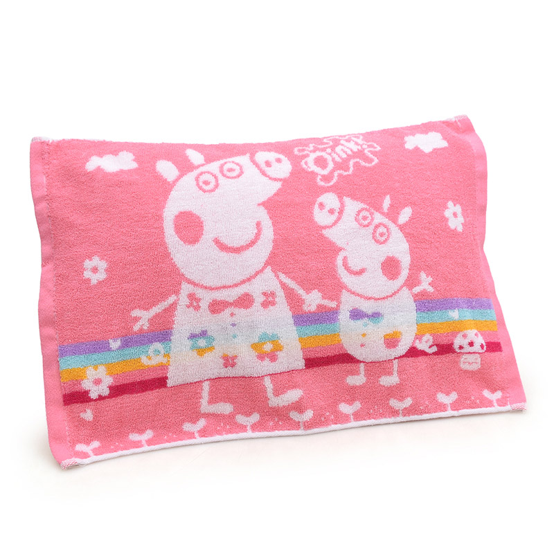 小枕巾30x50可爱睡觉吸汗四季防滑儿童宿舍毛巾4W0x60cm