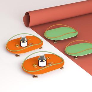 [空之喵喵]桌面香薰蜡烛托盘摆件高级感客厅玄关手办展示收纳烛台